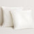 Tolem White European Pillowcase