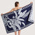 Tropique Navy Beach Towel