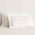 Winnmann White Tailored Pillowcase Pair