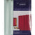 Shower Curtain Satin Stripe Frost (180 x 180cm)