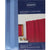 Shower Curtain Satin Stripe Sapphire (180 x 180cm)