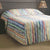 Haskins Teal Double Bedspread (137 x 190 + 56cm)