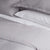 Ascot Silver Waffle Standard Pillowcase