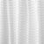 Box Stripe White Shower Curtain (180 x 180cm)