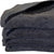 Gym Hand Towel Ultra Charcoal With Zip (45 x 80cm) 50 PACK