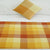 Jacquard Orange Bed Runner Throw