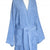 Kimono Mid Blue Bathrobe Terry One Size Fits Most