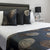 Tamar Black Bed Runner Throw