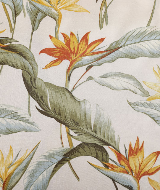 Birds of Paradise Ivory Quilt Cover Set by Tommy Bahama