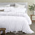 Haven White Washed Cotton Quilt Cover Set