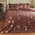 Van Gogh Plum Blossoms Red Quilt Cover Set