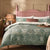 Honeysuckle And Tulip Sage/Plaster Quilt Cover Set