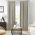 Breakaway Stone Pencil Pleat Blockout Curtain PAIR
