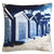 Daydream Beach Huts Outdoor Cushion (50 x 50cm)