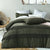Boho Tassel Olive Quilt Cover Set
