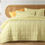 French Linen Butter Coverlet Set