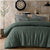 Hemp Sea Green Quilt Cover Set