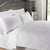 Hotel Seer Sucker White Quilt Cover Set