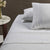 Hotel White Jacquard Sheet Set