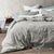 Washed Cotton Latte Quilt Cover Set