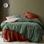 Lisa Green Quilt Cover Set