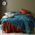 Lisa Teal Quilt Cover Set