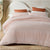 Luca Blush Quilt Cover Set
