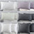 Charcoal EUROPEAN Cotton Polyester 2 Pack Pillowcases