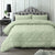 Sage Waffle 3pce Comforter Set