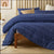 San Sovci Bijou Blue Quilt Cover Set