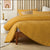 San Sovci Ochre Quilt Cover Set