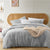 Silver French Linen Quilt Cover Set