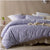 Tipo Lilac Quilt Cover Set