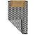 Cassidy Designer BLACK Rug (50 x 80cm)