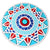 100% Cotton Round Beach Towel STARBEACH