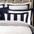 Alex Navy Oblong Cushion (40 x 60cm)