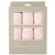 100% Cotton Muslin Set - Star/Mosaic/Bunny Pink