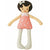 Baby Violet Doll Rattle - Pink Mint