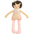 Baby Violet Doll Rattle - Patchwork Print