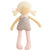 Baby Martha Doll Rattle - Lavender Floral