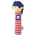 Pirate Red Stripe Squeaker Rattle