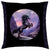 Black Unicorn Square Cushion (43 x 43cm)