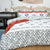 Imala Black White Quilt Cover Set