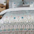 Mandala Grey Quilt Cover Set