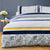 Dessin Velvet Panel Quilt Cover Set