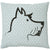 Ellen Degeneres Scottie Cushion (45 x 45cm)