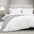 Florence Waffle White Quilt Cover Set