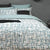Hadley Teal Quilt Cover Set