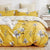 Indra Yellow Quilt Cover Set