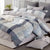 Kristopher Grey Quilt Cover Set